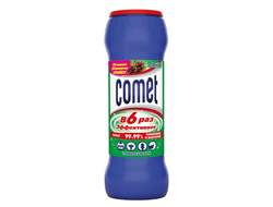 COMET Порошок чистящий с дезинфиц. свойствами Сосна с хлоринолом в банке 475 г