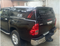 Кунг Sammitr TL1 чёрный 218 для Toyota Hilux Revo 2015- от AvengerUral.ru в Екатеринбурге и Перми