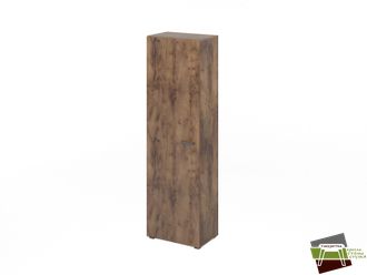 Шкаф для документов L-561 Таксония шоколадная 570*374*1916 мм (Ш*Г*В)