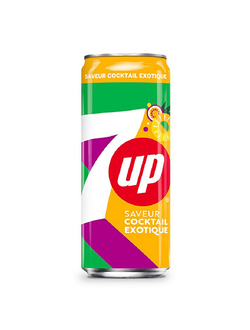 Газированный напиток 7up Coctail Exotique 330мл