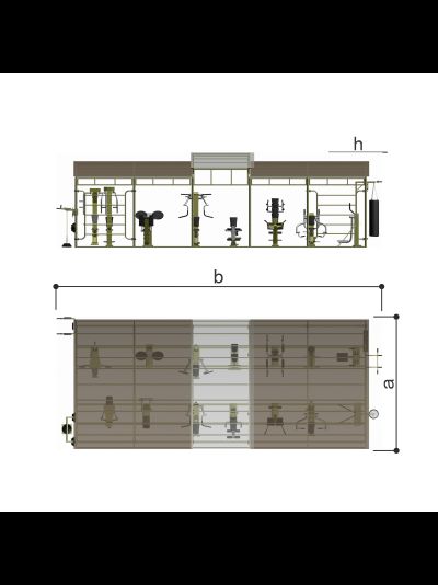 Тренажерный комплекс Romana 210.14.00-02