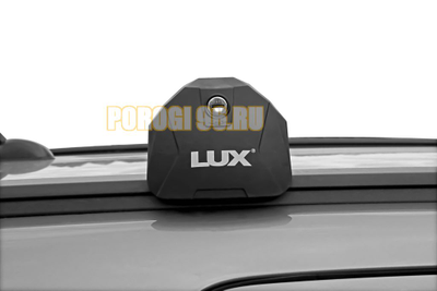 Багажная система БС6 LUX SCOUT черная на интегрированные рейлинги для Hyundai Tucson III 2015-2020