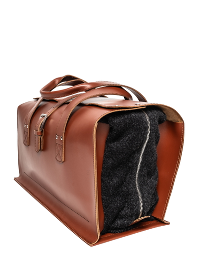 Кожаная дорожная сумка Gavardo Premium red (арт. 
4043-53)