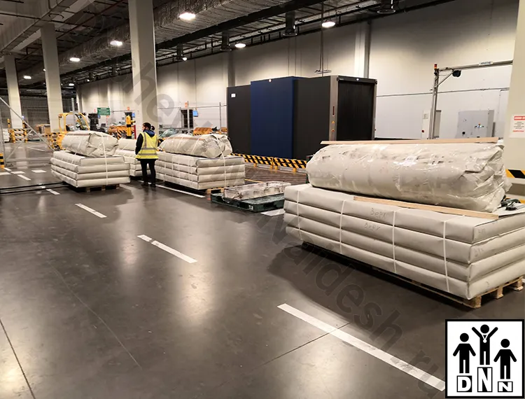 Помост для художественой гимнастики, производство