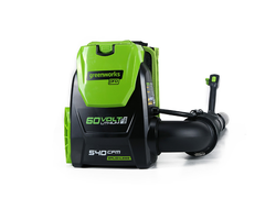 Ранцевый Воздуходув аккумуляторный Greenworks GD60BPB 60V