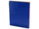 Бизнес-тетрадь Attache Light Book А4 96л, клетка, кожзам ярко-синий