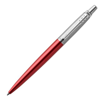 Ручка шариковая Parker Jotter Kensington Red CT, синий, 1953187