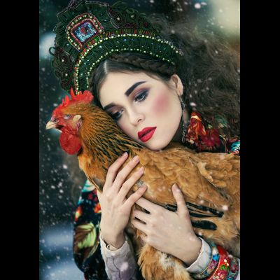 D0380 Русская красавица