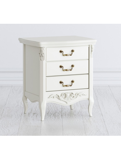 ПРИКРОВАТНАЯ ТУМБА 3 ЯЩИКА ROMANTIC (L50*P40*H57) R117S-K02