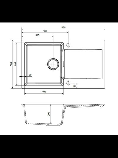 Мойка Reginox AMSTERDAM 10 Grey Silvery