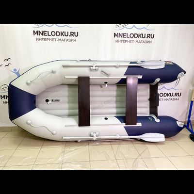 Моторная лодка Таймень NX 3200 НДНД светло-серый/синий