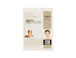 Dermal Synake Collagen Essence Mask / Dermal Тканевая маска со змеиным пептидом и коллагеном (23 г)