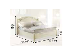 Кровать "LEGNO" 160x200