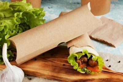 Упаковка для роллов/блинов, 200*70*55мм