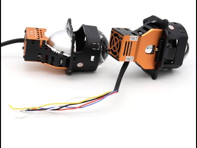 Билед модули Aozoom B-15 2024 (прямоугольные) 3.0 дюйма, 2 чипа, 5500K, 12V, 61W/77W, крепление 3R (комплект, 2шт)