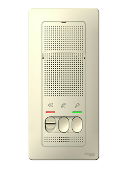 BLANCA ПЕРЕГОВОРНОЕ УСТРОЙСТВО (ДОМОФОН), настен.монтаж, 4,5В, МОЛОЧНЫЙ