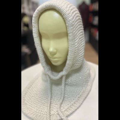 Millefili  100% WS кашемир MONGOLIAN с ниточкой мохера и ниткой вискозы с микропайетками  8*2/27 165 м в 100 гр. цв. молочный