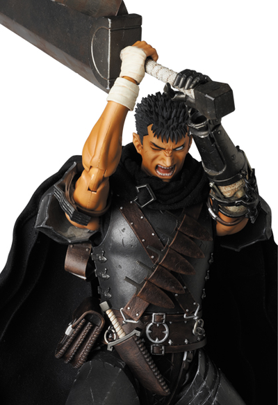 Кукла 1/6 Real Action Heroes Гатс (Guts The Black Swordsman Ver.)
