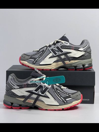 New Balance 1906A Slate Grey Drift Red