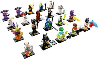 # 71020 Полный Комплект Минифигурок Выпуска “The LEGO Batman Movie”, Часть 2 / “The LEGO Batman Movie” Series 2 Minifigure Complete Collection