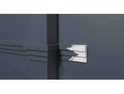 Молдинг Decor Dizain DD624, дюрополимерный, влагостойкий, под покраску, длина 2 м