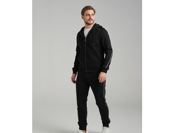 Черный спортивный костюм мужской 124SKM-1767 RED-N-ROCK'S