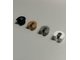 Эксцентрик усиленный в пластиковом корпусе 16 мм с бортиком, белый