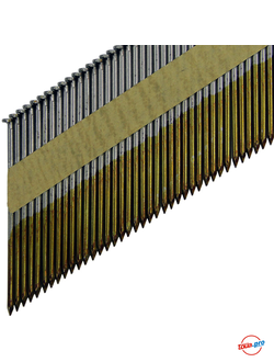 Реечные гвозди по дереву на бумажной кассете тип D34 3,05х90 SMBrt упаковка 2000 шт.