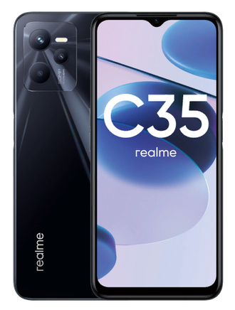 REALME C35 4/64GB, BLACK