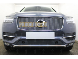 Защита радиатора Volvo XC90 2014- с парктроником black