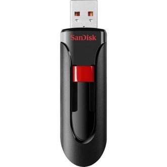 Флеш-память SanDisk Cruzer Glide, 16Gb, USB 2.0, черный, SDCZ60-016G-B35