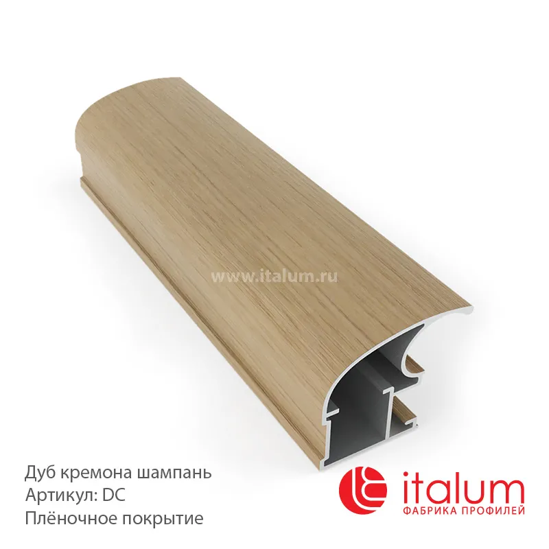 Профиль дверей ITALUM. Серия CLASSIC-A: Дуб кремона шампань