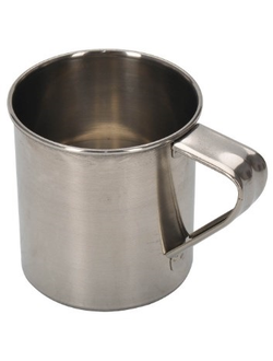 Кружка 300 мл, d 80 мм, нержавеющая сталь