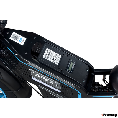 Электровелосипед Minako Apex синий