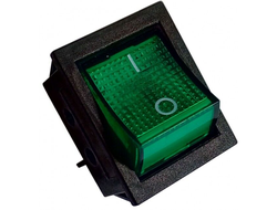 Переключатель SC 767 (4) широкий зелёный