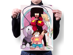 Плакат "Вселенная Стивена, Steven Universe" №18
