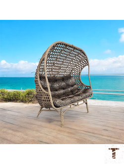 Двухместное кресло Эллада на ножках