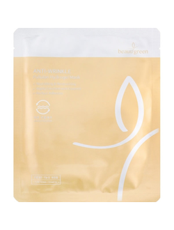 Beauugreen Омолаживающая гидрогелевая маска для упругости кожи Anti-Wrinkle Pullulan Hydrogel Mask  30 г