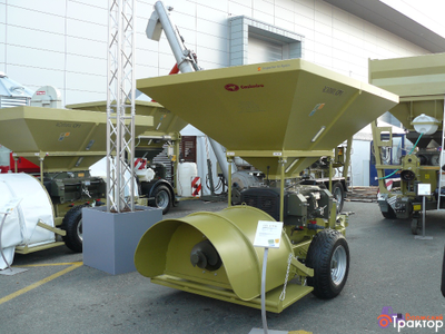 Передвижная вальцовая плющилка влажного зерна с прессом ROmiLL CP1 Little