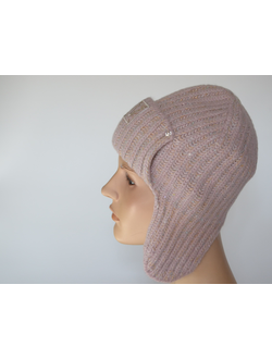 Vizio Италия шапка ушанка 1106 UO розовая