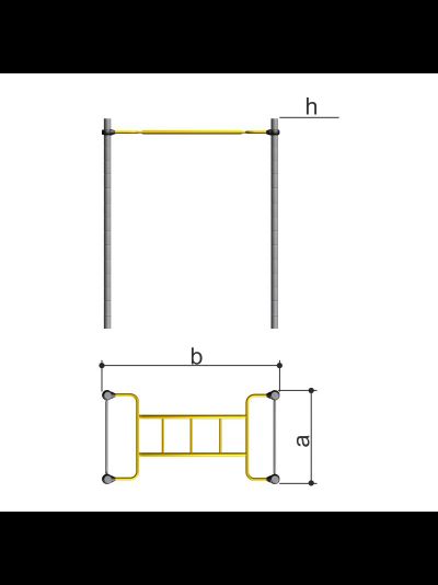 Спортивное оборудование рукоход Romana 204.05.00