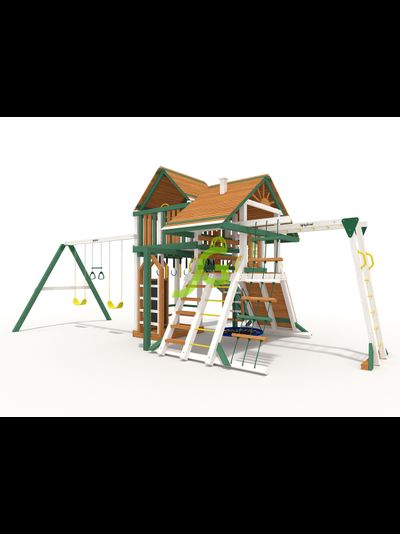 Детская площадка IgraGrad Крепость Фани Deluxe + мод.1