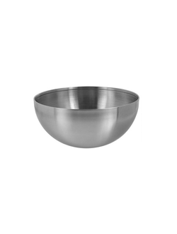 Миска 150 мм полусфера, нержавеющая сталь