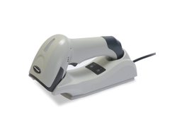 Беспроводной сканер штрих-кода MERTECH CL-2310 BLE Dongle P2D USB White с настольной подставкой Cradle
