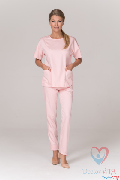 Брюки DR.SUPER "Stars" розовые