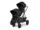 Коляска 2в1 для двойни UPPABaby Vista V2 Jake Черный (люлька 2шт и прогулка 2шт)