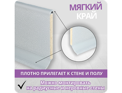 Плинтус ХДФ Dollken S60 Flex Life TOP 60мм Х 2,575 м - 1012