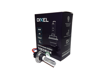 Ксеноновая лампа DIXEL CN H7 6000K AC, 1шт