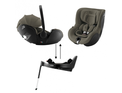 Комплект 3в1 Britax Roemer BABY-SAFE PRO + VARIO BASE 5Z + DUALFIX 5Z LUX Urban Olive