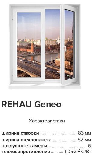 ОКНА REHAU GENEO: ОТКРЫВАЯ БУДУЩЕЕ